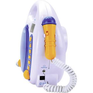 X4 Tech  Bobby Joey Lettore CD per bambini CD, SD, USB incl. Microfono Blu 