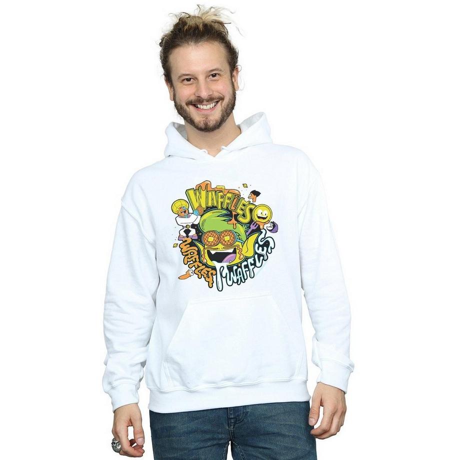 DC COMICS Teen Titans Go Waffle Mania Felpa con cappuccio  