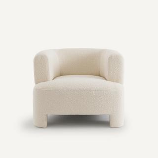 AM.PM Fauteuil grand modèle tissu bouclette  