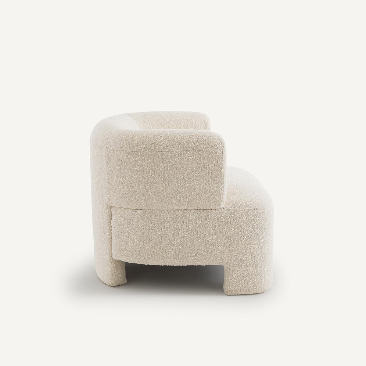 AM.PM Fauteuil grand modèle tissu bouclette  