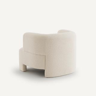 AM.PM Fauteuil grand modèle tissu bouclette  