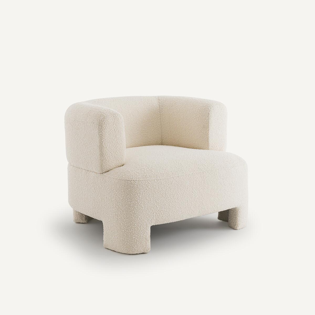 AM.PM Fauteuil grand modèle tissu bouclette  