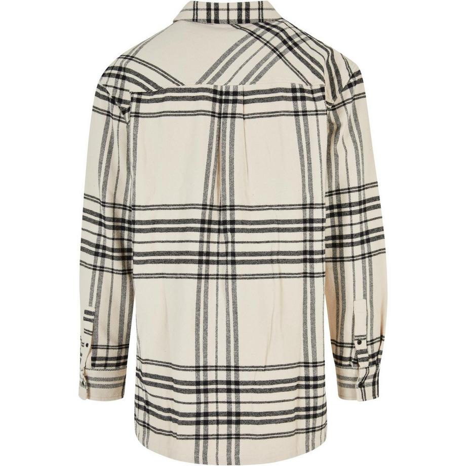 URBAN CLASSICS Summit Camicia Lunga Quadri Oversize  