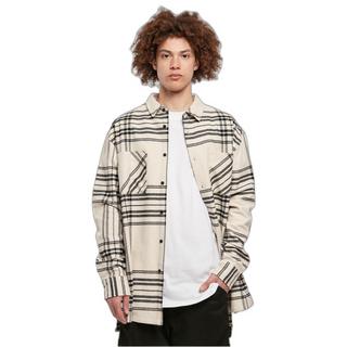 URBAN CLASSICS Summit Langes Kariertes Oversize Hemd  