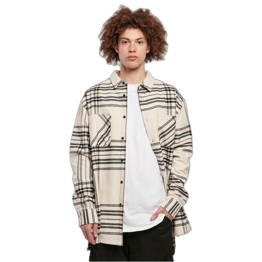 URBAN CLASSICS Summit Camicia Lunga Quadri Oversize  