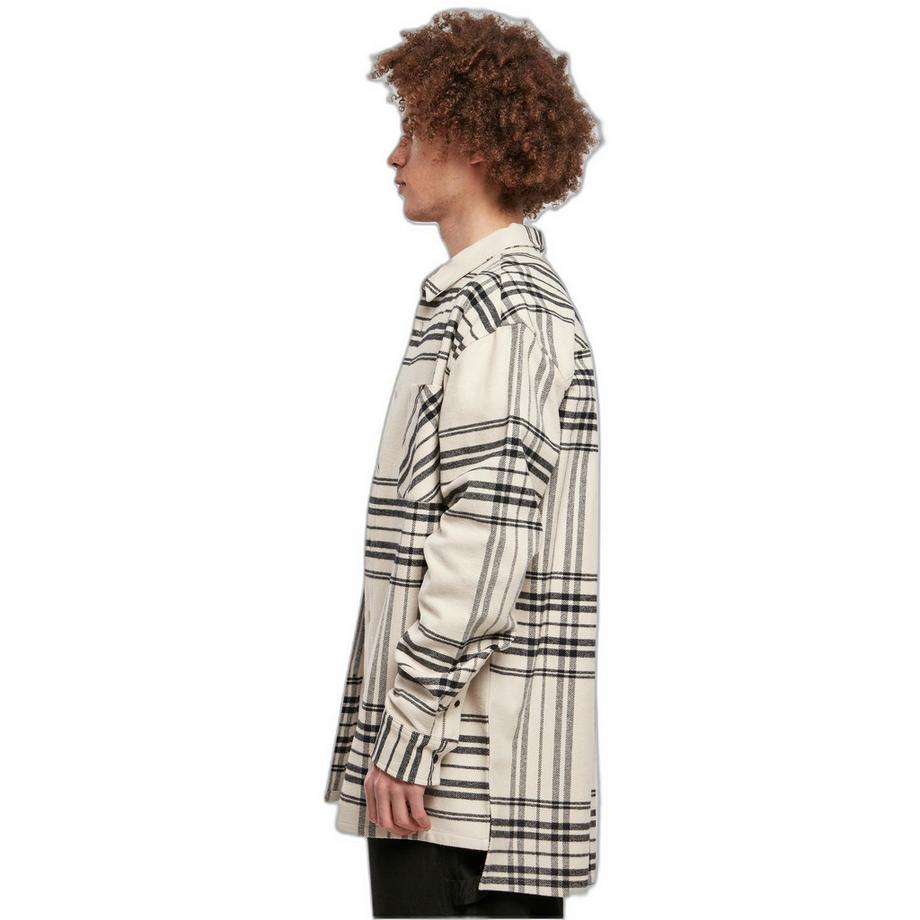 URBAN CLASSICS Summit Camicia Lunga Quadri Oversize  
