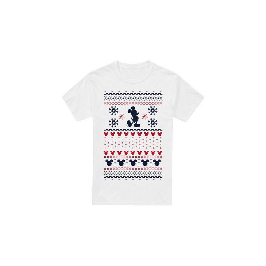 Disney Mickey Mouse Ugly Christmas Sweater T-Shirt  