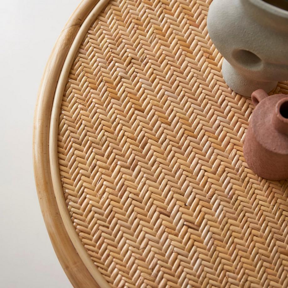 Tikamoon Table basse en rotin Ella  