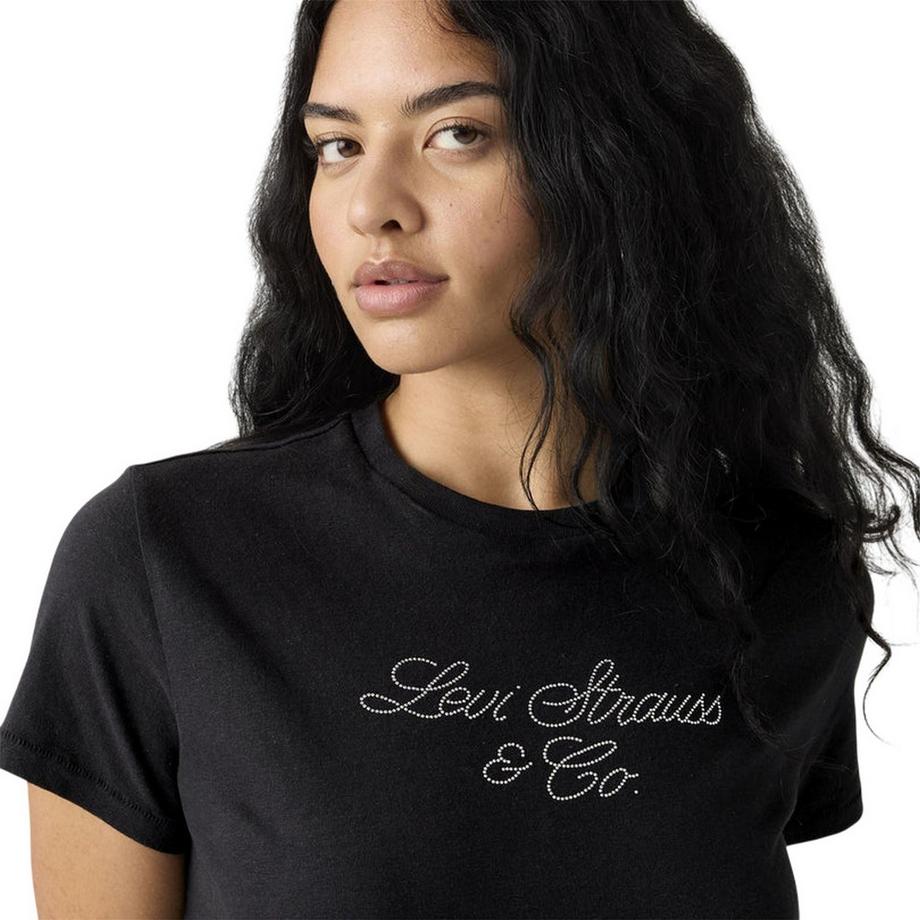 Levis Regular Fit T-Shirt mit besticktem Logo  