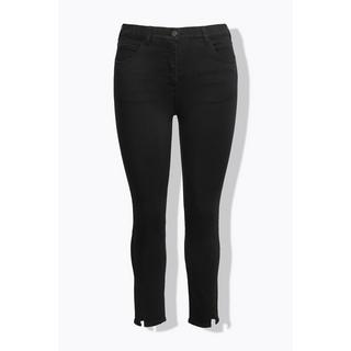 Ulla Popken  Jeans Sarah, schmales Bein, Stretchdenim, Saumschlitz 