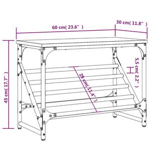 VidaXL Schuhregal holzwerkstoff  