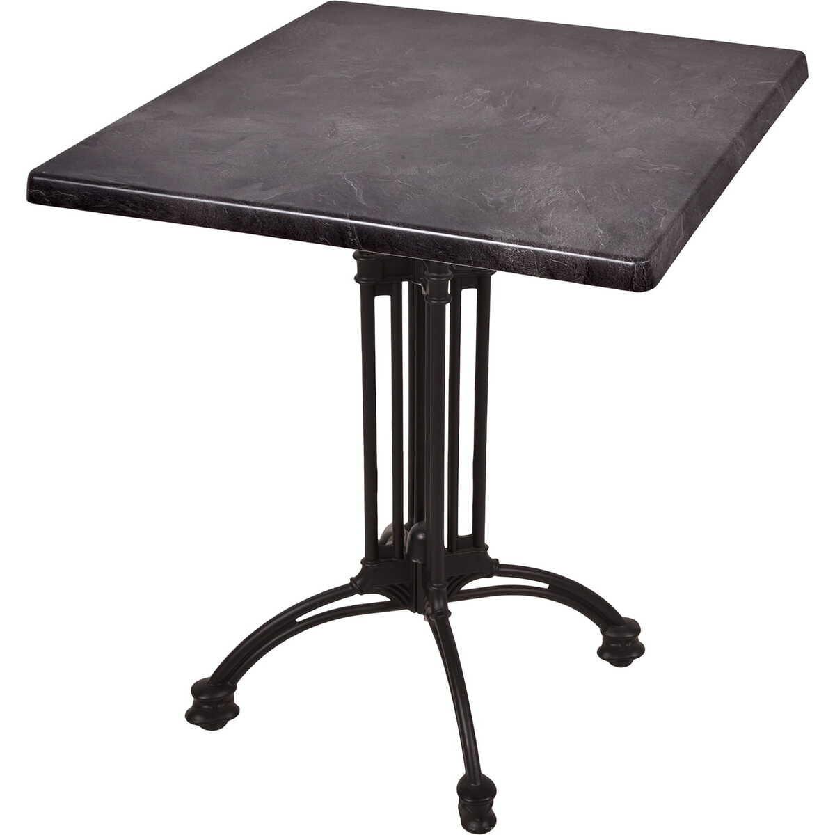 mutoni pleasure Bistrotisch Dark Slate Morena 70x70  