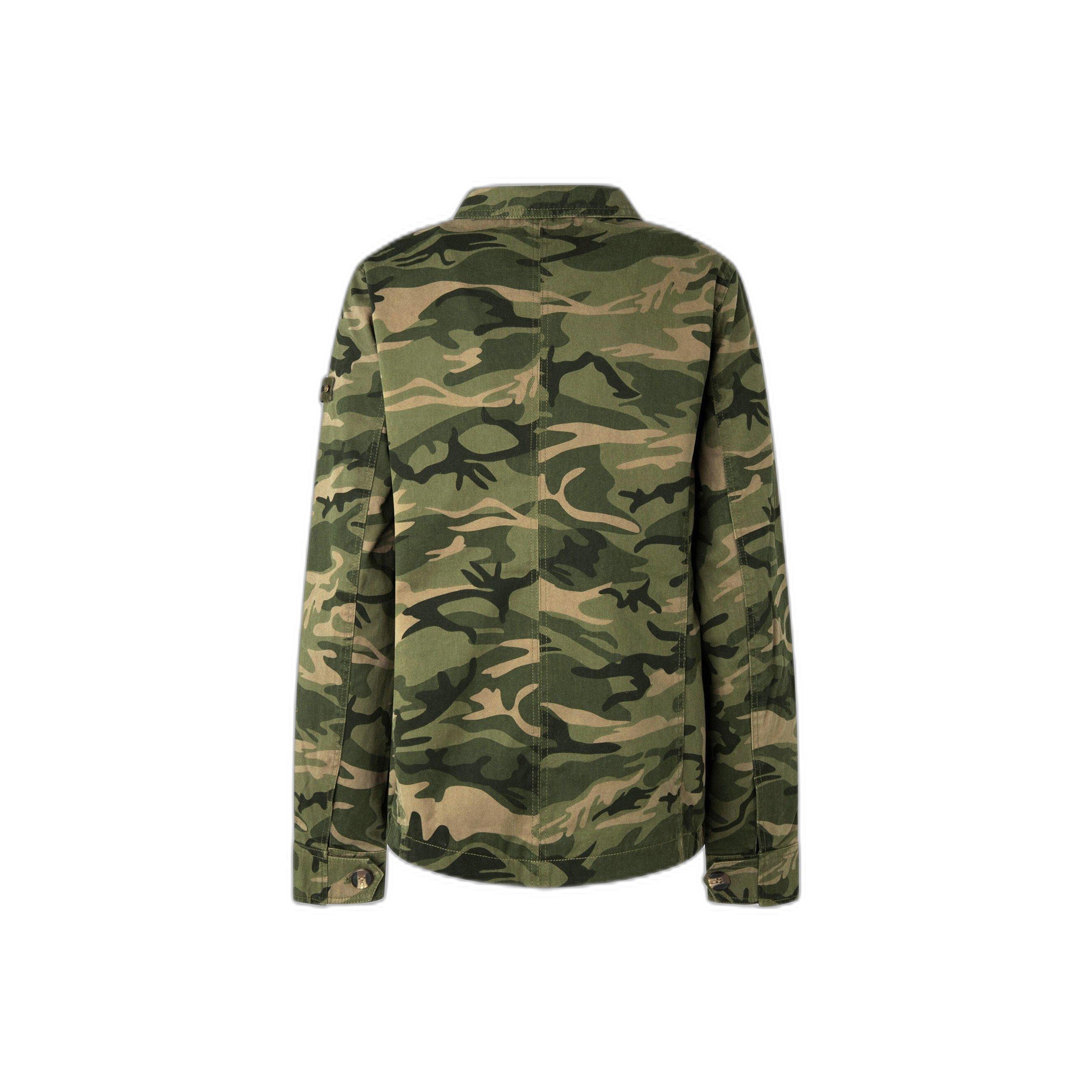 Pepe Jeans London Adele Camouflage Jacke  