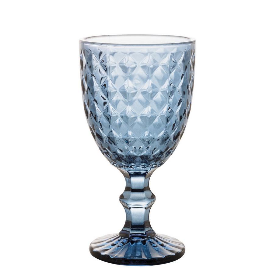 Bon Gourmet Set de verres bleus 6  