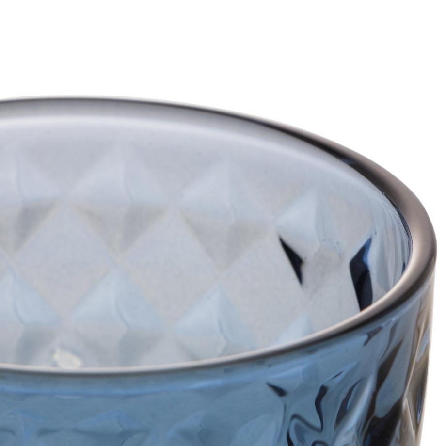 Bon Gourmet Set de verres bleus 6  
