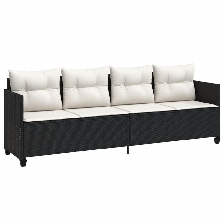 VidaXL set divano da giardino Polirattan  