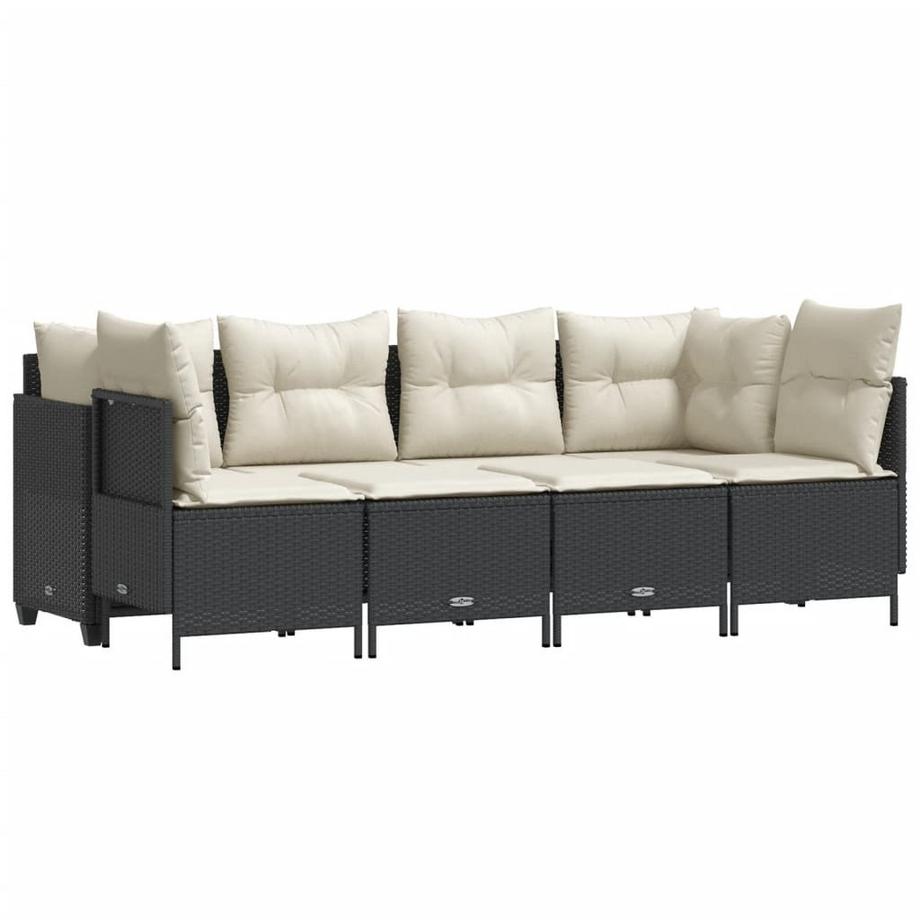 set divano da giardino Polirattan