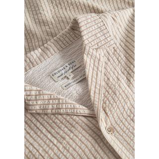 Colours & Sons  Chemise Seersucker Striped 