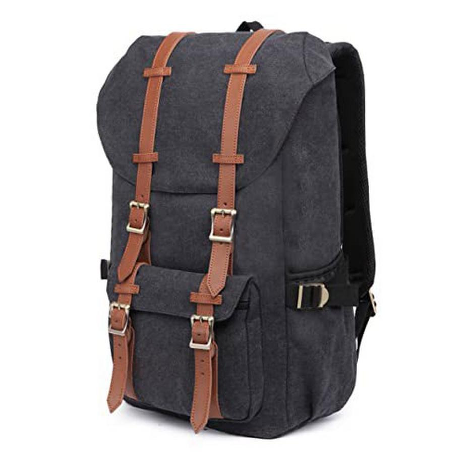 Only-bags.store Vintage Baumwoll Daypack mit Laptopfach  