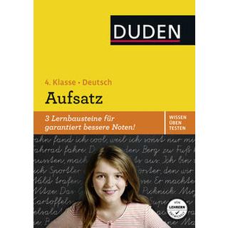 Wissen - Üben - Testen: Deutsch - Aufsatz 4. Klasse Holzwarth-Raether, Ulrike; Hennig, Dirk (Illustrationen) Gebundene Ausgabe 