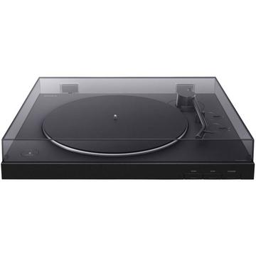 PS-LX310BT Bluetooth schwarzer Vinyl-Plattenspieler