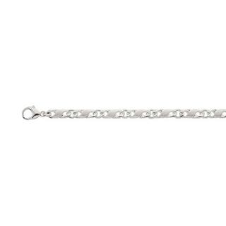 MUAU Schmuck  Collier 8er-Kette Silber 925, 5.6mm, 55cm 