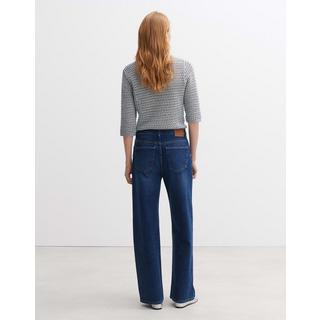 OPUS  Wide Leg Jeans Marli gerader Schnitt 