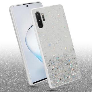 Cadorabo  Hülle für Samsung Galaxy NOTE 10 PLUS TPU Silikon mit funkelnden Glitter 