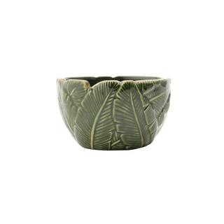 Lyor Keramik-Schale mit Bananenblättern  