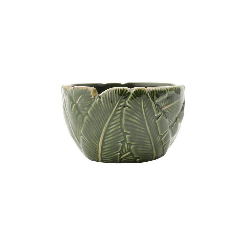 Lyor Bol en céramique feuilles de bananier  