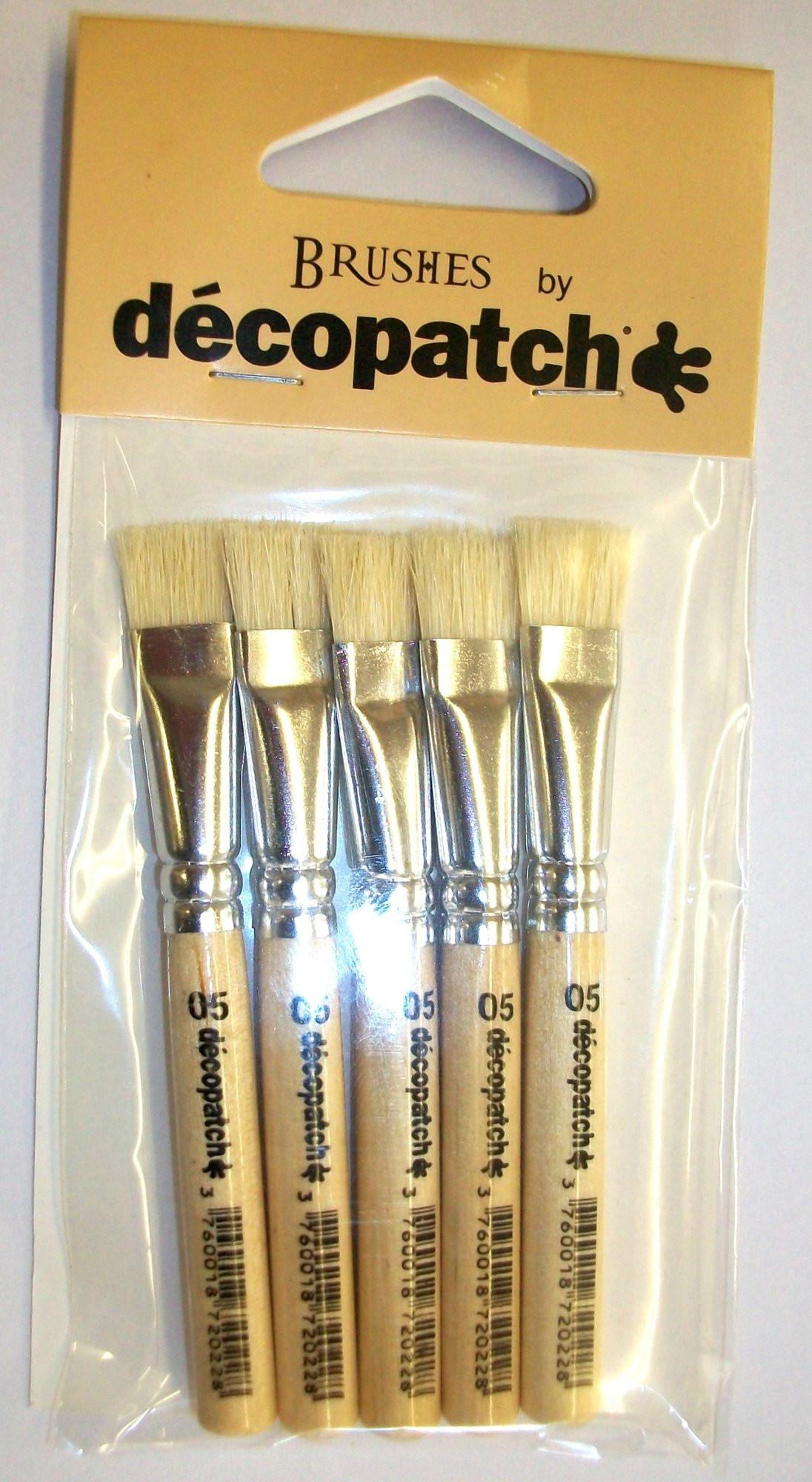 décopatch  Décopatch PACKPC05O pennello d'artista 5 pz 