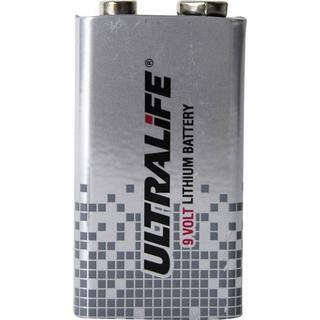 UltraLife  Batterie de bloc High Energy lithium 9 V 