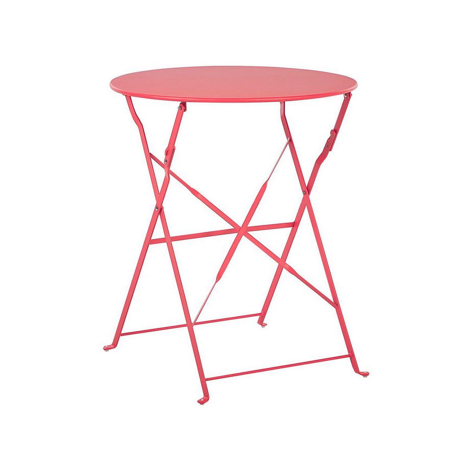 Beliani Set bistrot en Acciaio Moderno FIORI  