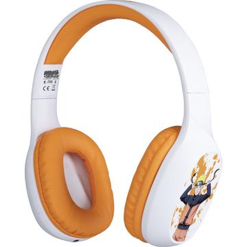 Naruto KX BT HEADPHONES Auricolare Con cavo e senza cavo A Padiglione Giocare Bluetooth Arancione, Bianco