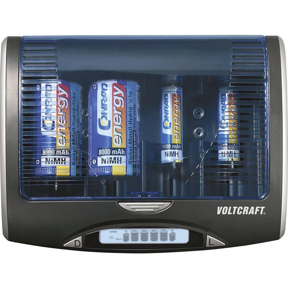 VOLTCRAFT  Universal-Ladegerät P600-LCD mit USB 