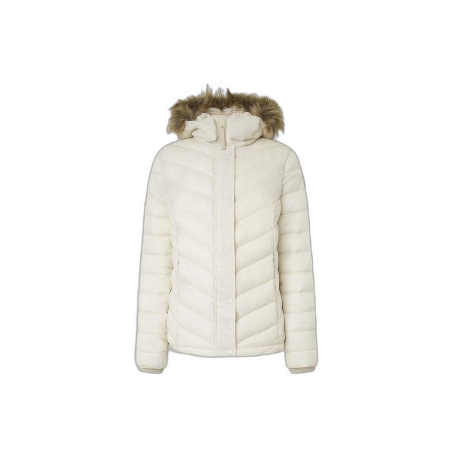 daunenjacke mit kapuze, damen pepe jean bab