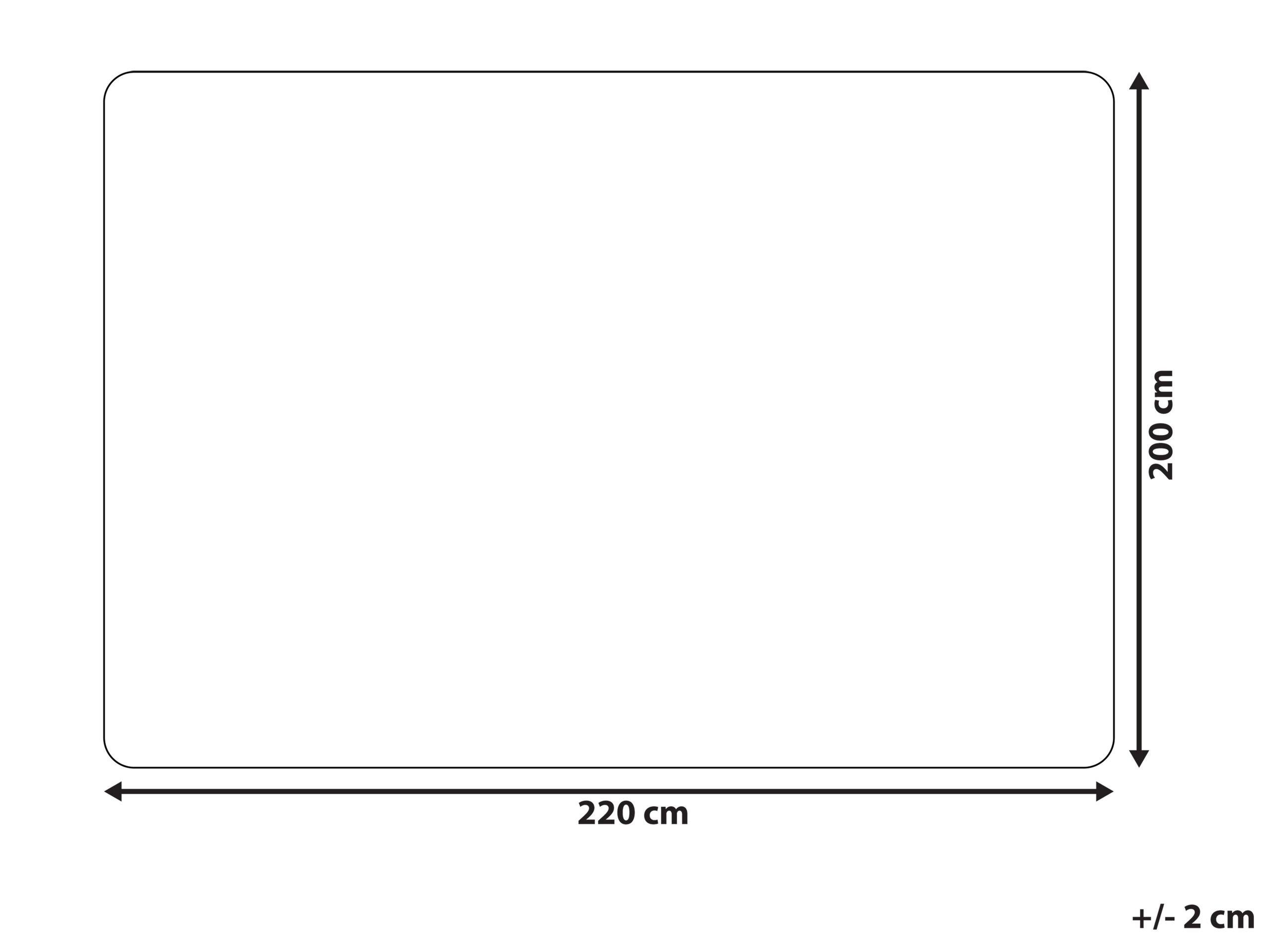 Beliani Tagesdecke aus Acryl Modern DELICE  