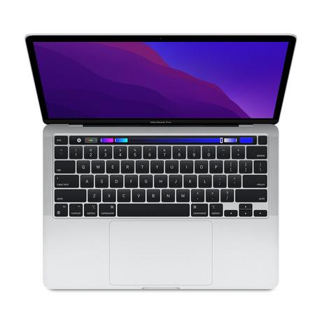 Apple  Refurbished MacBook Pro Touch Bar 13 2020 m1 3,2 Ghz 16 Gb 512 Gb SSD Silber - Sehr guter Zustand 