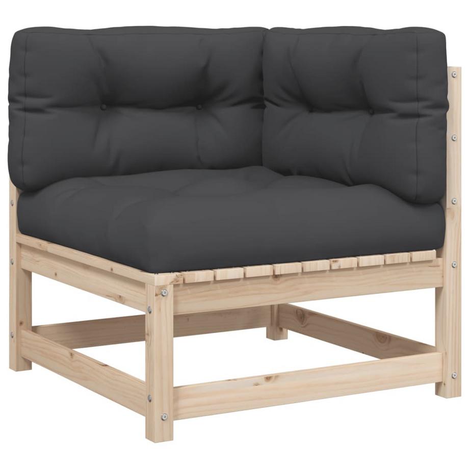VidaXL set divano da giardino Legno  