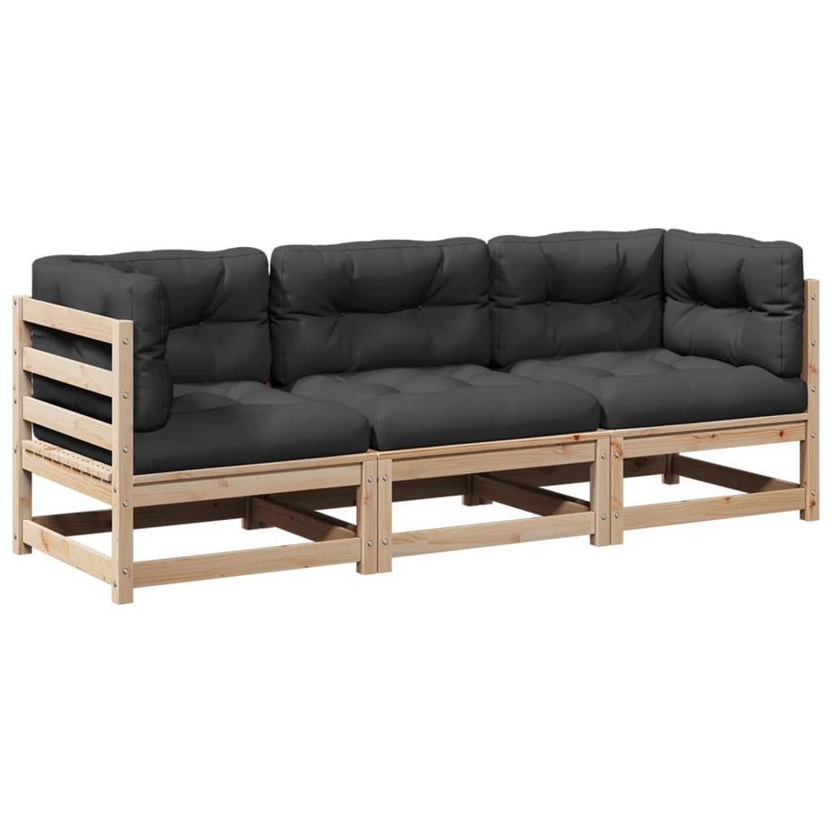set divano da giardino Legno