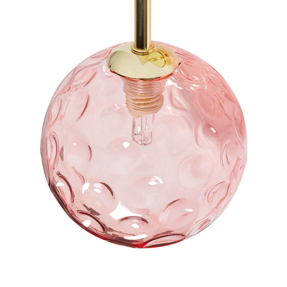 Beliani Wandlampe 2er Set aus Glas  ANADYR  
