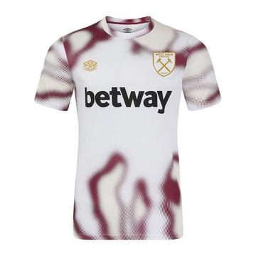 Trikot 2425, FC West Ham United, Aufwärmen