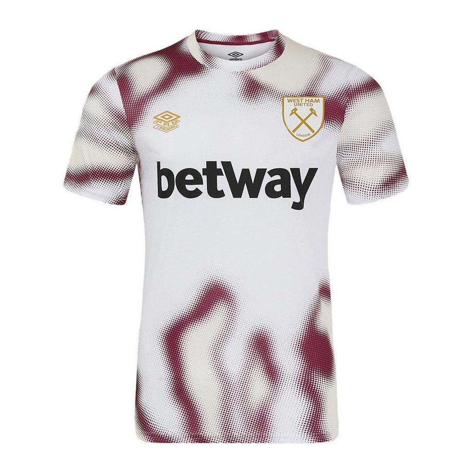 Umbro  Trikot 2425, FC West Ham United, Aufwärmen 