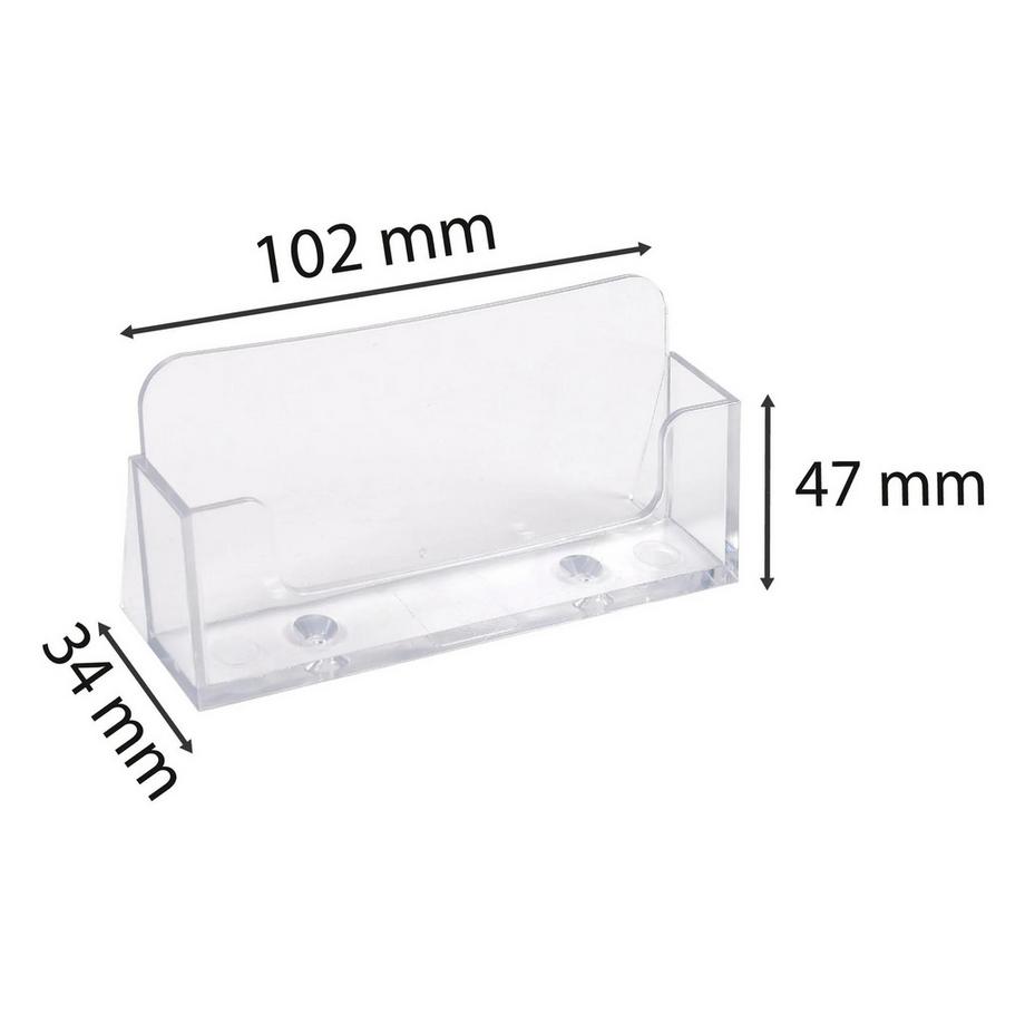 Exacompta Porta biglietti da tavolo 1 scomparto - x 16  