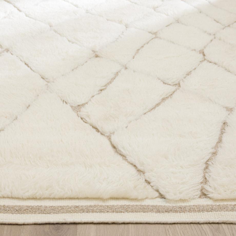 AM.PM Tapis berbère en laine noué main  