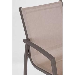 mutoni Fauteuil de jardin Hilla Coffee  