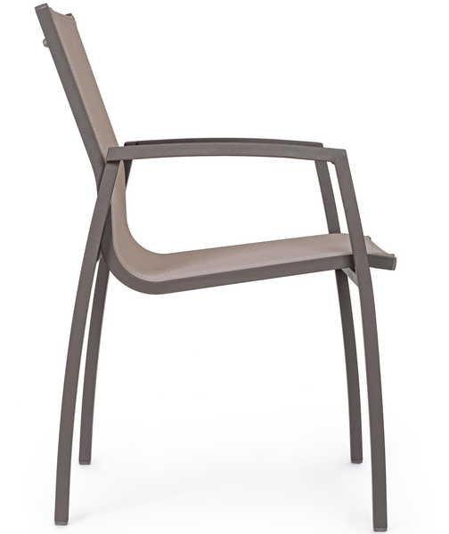 mutoni Fauteuil de jardin Hilla Coffee  