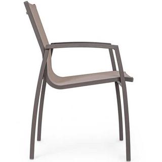 mutoni Fauteuil de jardin Hilla Coffee  