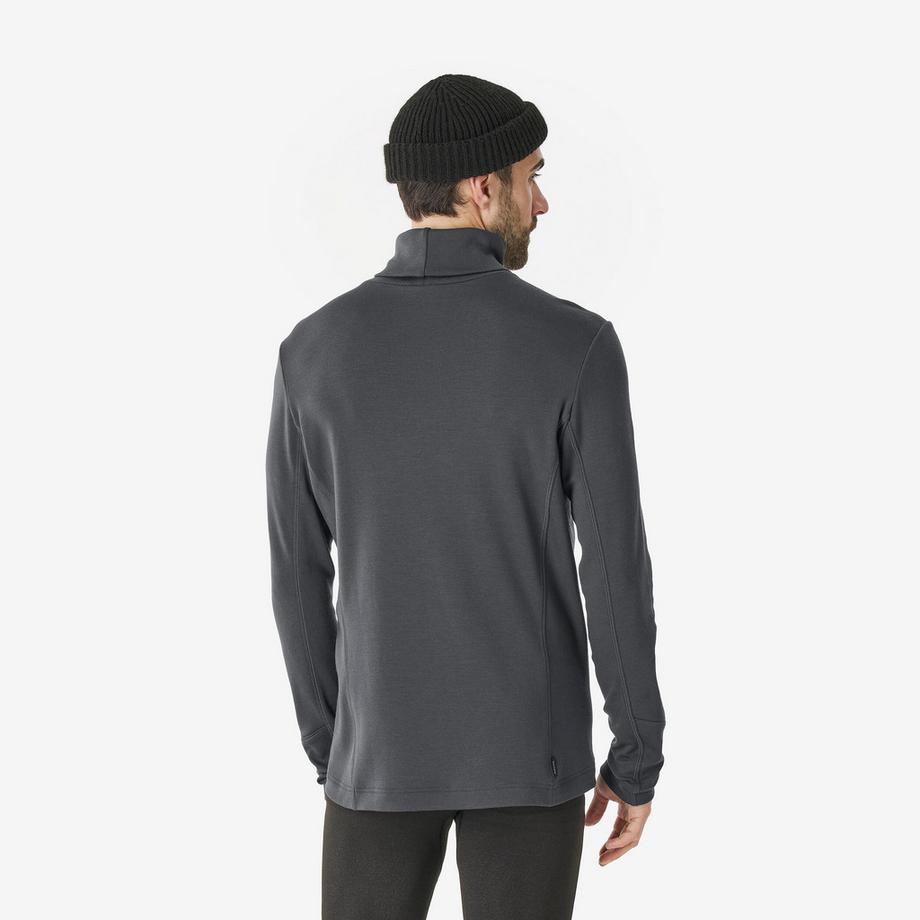 WEDZE  Thermo-Unterhemd mit Rollkragen aus Merinowolle, BL Top 500 Woolneck 