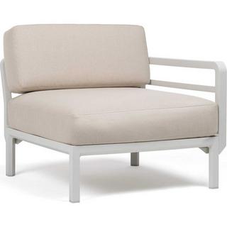 NARDI outdoor Gartenlounge-Abschlusselement Maximo weissgrau  